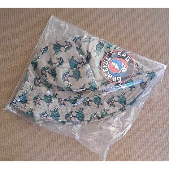 New Terrapin Station Turtles Grateful Dead Bucket Hat Adult Sun Summer One Size - Picture 2 of 3